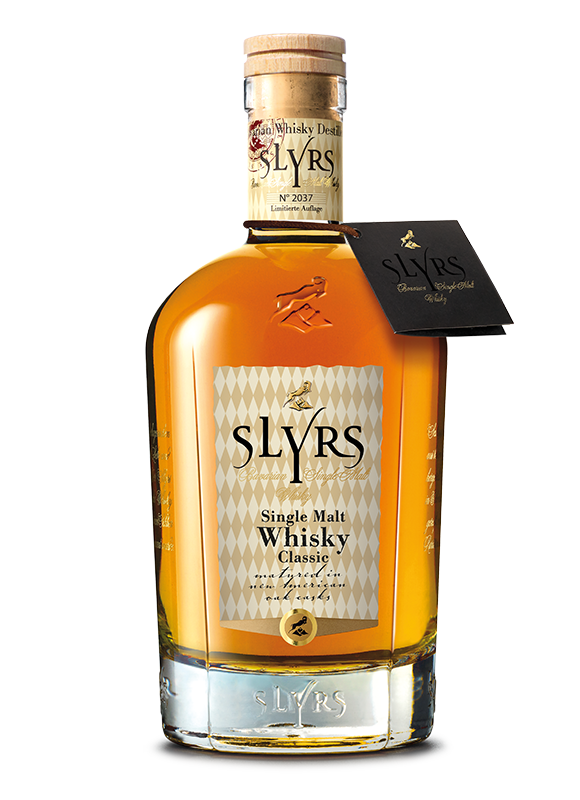 2 - SLYRS - vol. 0,7l 43% Classic Malt Whisky SLYRS Whisky SLYRS Geschenkbox Degustationsgläser Single inkl.