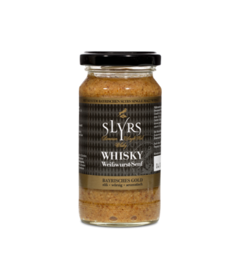 SLYRS Baumann Weißwurst-Senf mit SLYRS Whisky 200 ml