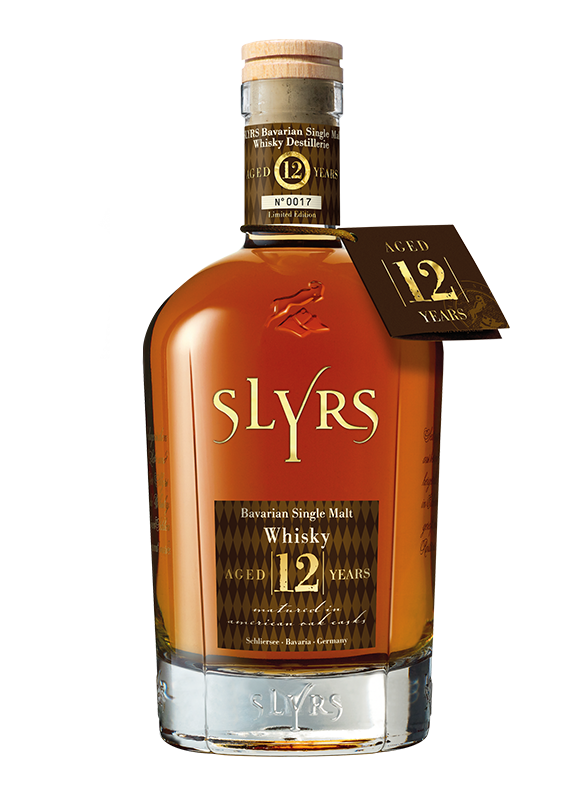 Geschenkbox Premium SLYRS Single Malt Whisky Aged 12 Years 43% vol. 0,7l -  inkl. 2 SLYRS Degustationsgläser - SLYRS Whisky