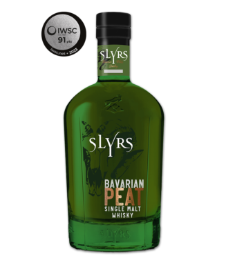 SLYRS Single Malt Whisky Bavarian PEAT Whisky 0,7L SLYRS 43% - vol